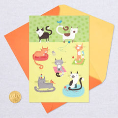 Cute Cats Blank Card