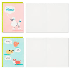 Cute Dogs Assortment Blank Thank-You Notes, Pack of 48