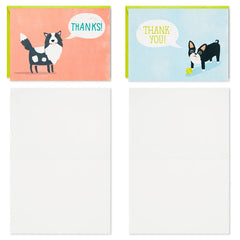 Cute Dogs Assortment Blank Thank-You Notes, Pack of 48