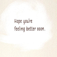 Not Doing a Thing Get Well Card