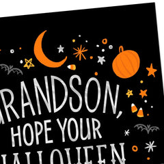 Frightful Fun Halloween Card for Grandson