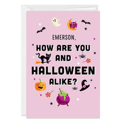 You Make Life Fun Custom Halloween Card for Kid