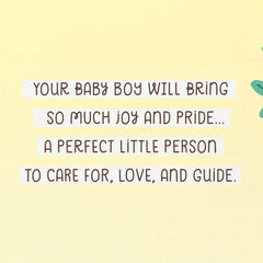 So Much Joy and Pride New Baby Boy Card