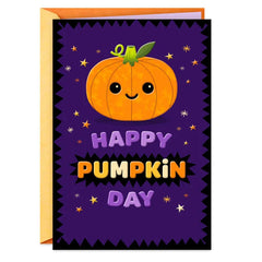 Happy Glow Halloween Card for Kids