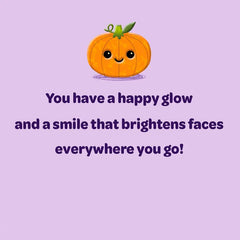 Happy Glow Halloween Card for Kids