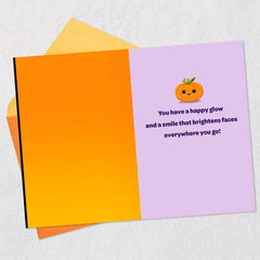Happy Glow Halloween Card for Kids