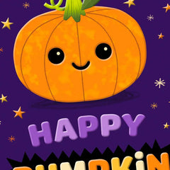 Happy Glow Halloween Card for Kids