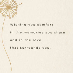 Love Lives On Sympathy Card