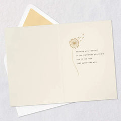 Love Lives On Sympathy Card