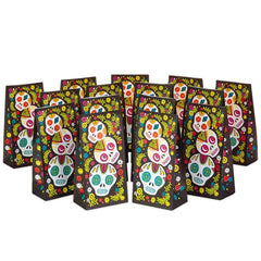 Day of the Dead 15-Pack Paper Goodie Bags