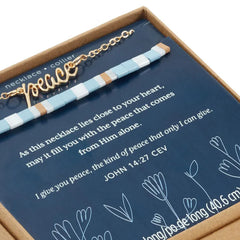 DaySpring Peace Double-Strand Necklace