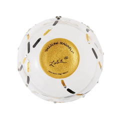 Lolita Dazzling Dragonfly Handpainted Stemless Wine Glass, 20 oz.