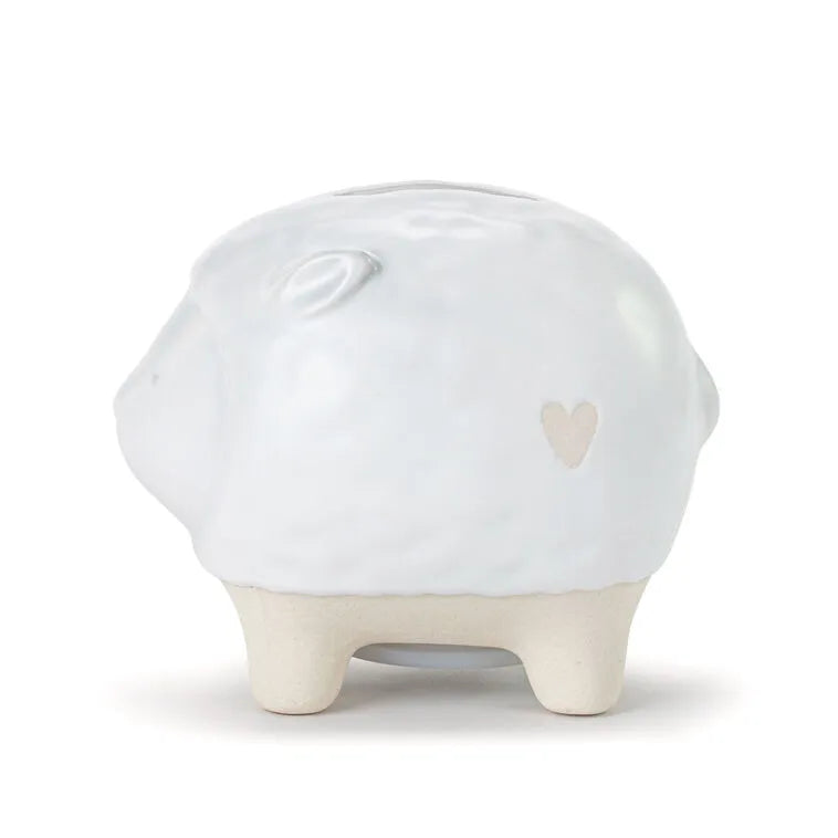 Demdaco Ceramic Lamb Bank