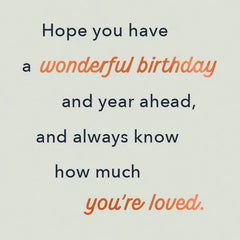 Always Know How Much You're Loved Birthday Card for Great-Grandson