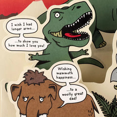 Greatest Dad in History—and Prehistory Funny Pop-Up Father's Day Card