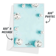 Shiny Disco Balls Party Invitation