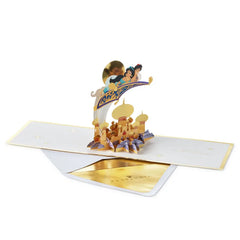 Disney Aladdin Magic Carpet Ride Pop-Up Congratulations Card