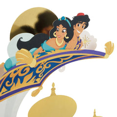 Disney Aladdin Magic Carpet Ride Pop-Up Congratulations Card