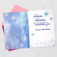 Disney Frozen 2 Elsa Sing Your Song Musical Birthday Card for Kids