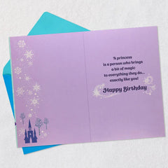 Disney Frozen Elsa Magical Princess 5th Birthday Card for Girls