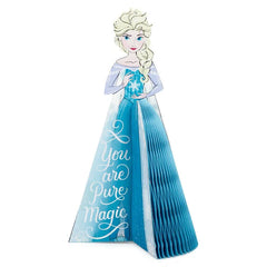 Disney Frozen Elsa You Are Pure Magic Honeycomb 3D Pop-Up Card