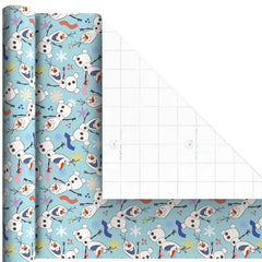 Disney Frozen 3-Pack Wrapping Paper Mini Roll Bundle, 45 sq. ft. total