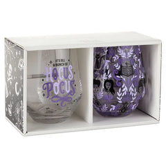 Disney Hocus Pocus Stemless Glasses, Set of 2