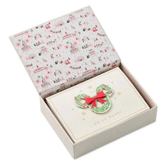 Hallmark + Disney Holiday Ever After Assorted Blank Christmas Cards in Box, Pack of 8