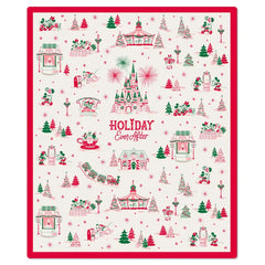 Hallmark + Disney Holiday Ever After Throw Blanket, 50x60