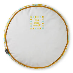Disney It's a Small World Round Clock Face Pillow, 15"