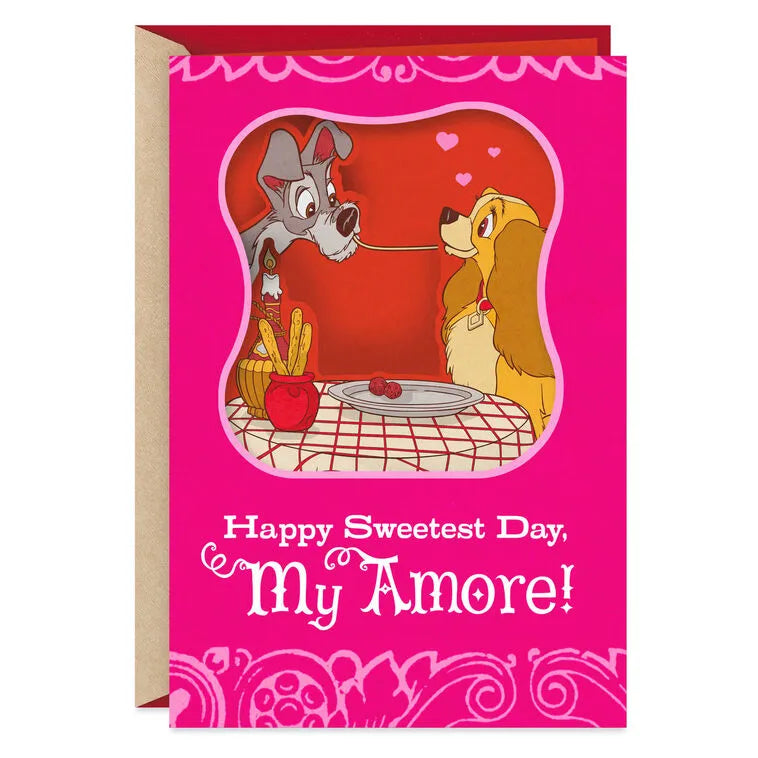 Disney Lady and the Tramp Sweetest Day Card