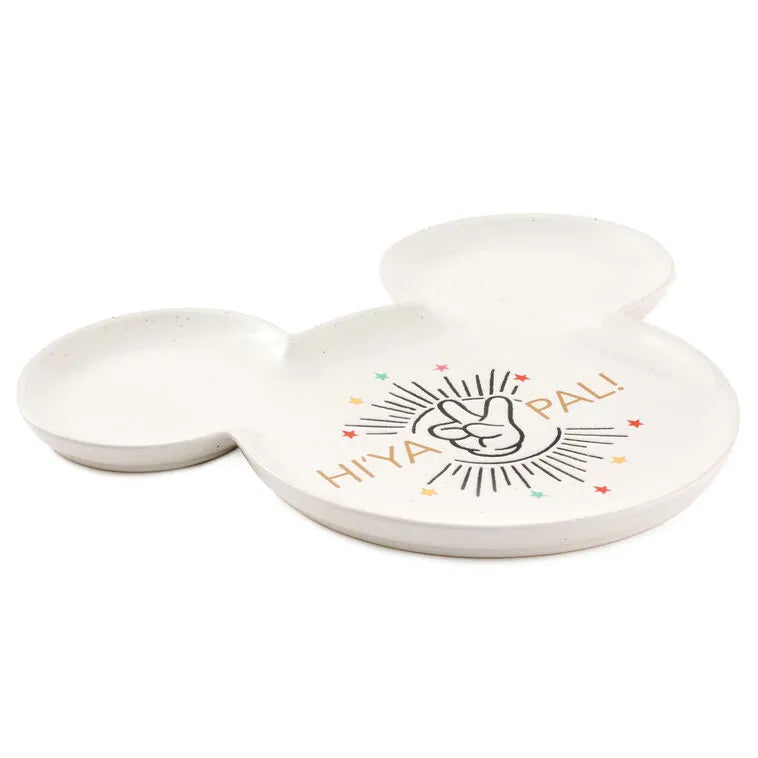 Disney Mickey Mouse Ears Ceramic Platter