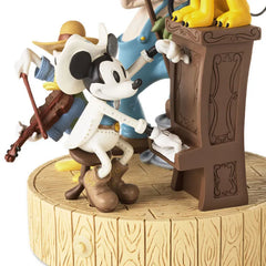 Disney Mickey Mouse and Friends Country Jamboree Musical Figurine, 7.5"