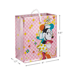 4.6" Disney Minnie Mouse on Pink Gift Card Holder Mini Bag