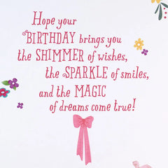Disney Princesses All-About-You-Day Birthday Card with Door Hanger