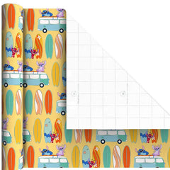 Disney Stitch and Friends 3-Pack Wrapping Paper Mini Roll Bundle, 45 sq. ft. total