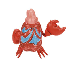 Jim Shore Disney The Little Mermaid Sebastian Mini Figurine, 3.3"