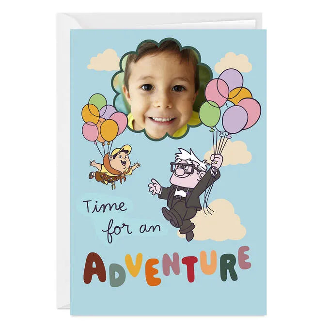 Disney/Pixar Up Time for an Adventure Custom Card