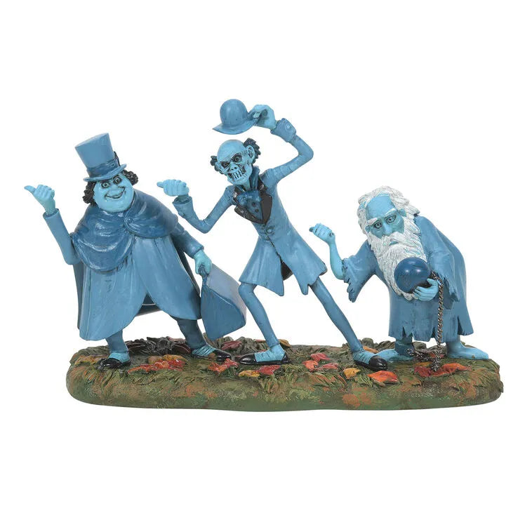 Disney Disneyland Haunted Mansion Beware of Hitchhikers Figurine, 3.7"