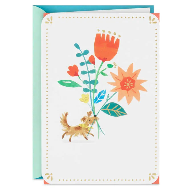 Thinking of You Bunches Get Well Card