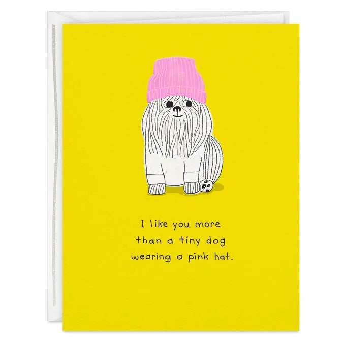 More Than a Tiny Dog Card