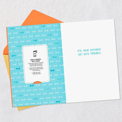 Get Into Trouble Cake-Stealing Dogs Gift Card Greeting Funny Birthday Card