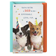 You're Like a Dad to Me Birthday Card for Him