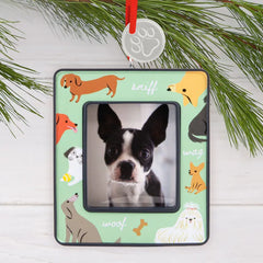 Cute Pups Photo Frame Hallmark Ornament