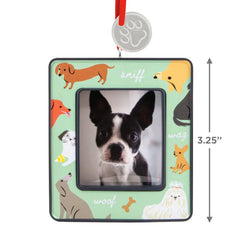 Cute Pups Photo Frame Hallmark Ornament