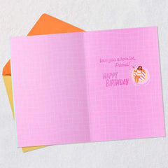 Love You a Hole Lot Funny Birthday Card for Friend
