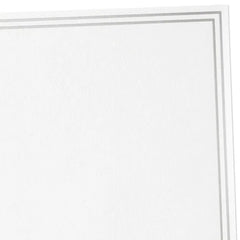 Double Silver Border Stationery Set, Box of 20