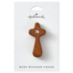Remembrance Dove Mini Comfort Cross, 2.25"