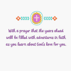 For a Precious Little One Christening Card