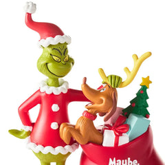 Dr. Seuss's How the Grinch Stole Christmas!™ Grinch and Max Figurine, 5.5"